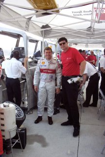 Tom Kristensen and Myself-------Perry Mason Photo