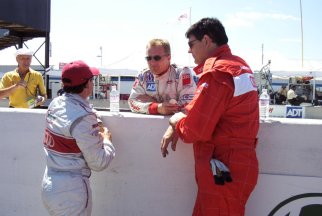 Dindo Capello, Johnny Herbert and Myself-----Perry Mason Photo